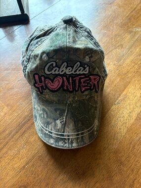 Girls cabelas camouflage hat